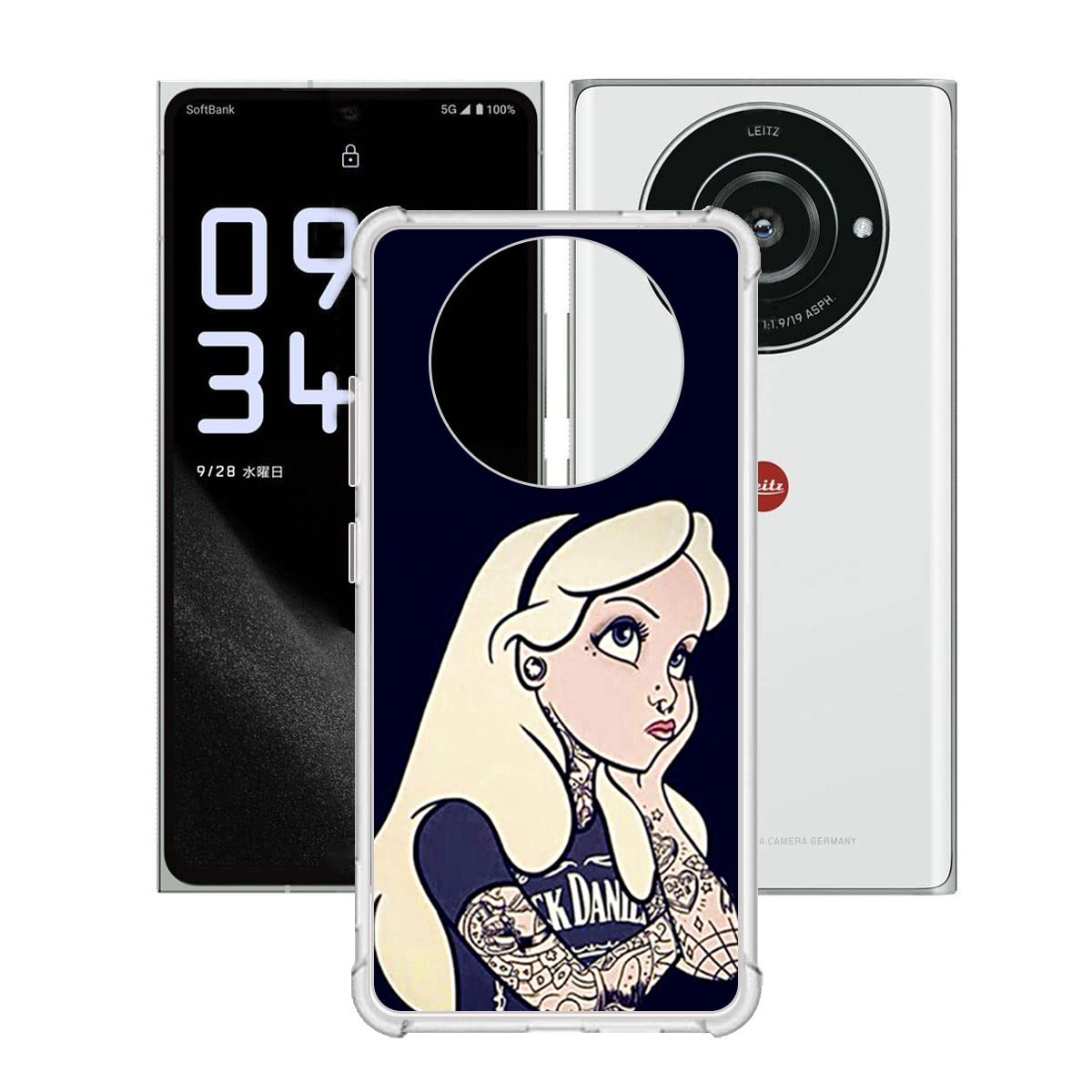 Amazon.co.jp: LCEHTOGYE 適用 Leica Leitz Phone 3用ケース、適用 