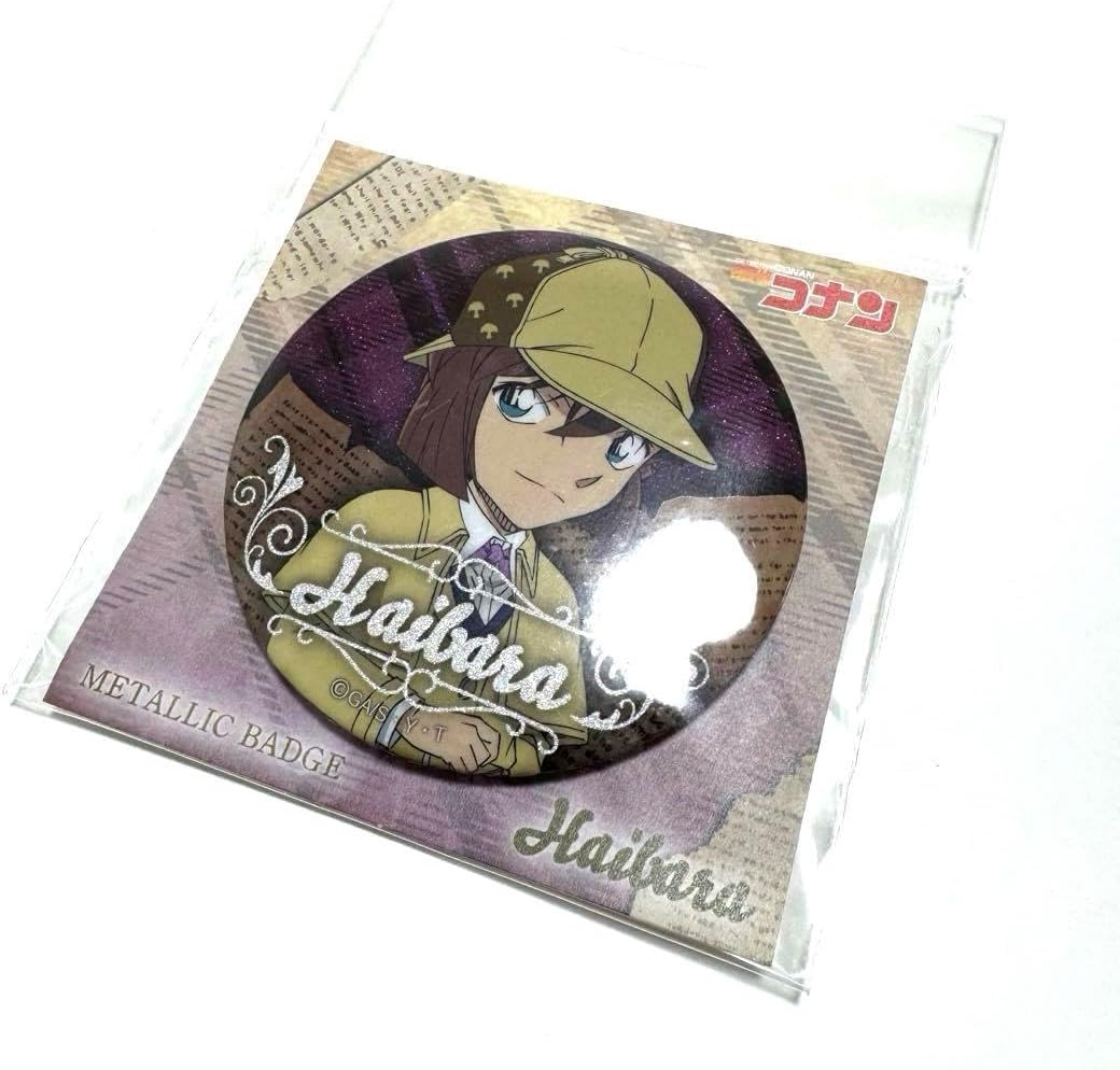 名探偵コナン コナンプラザ ホームズメタリック缶バッジ 怪盗キッド