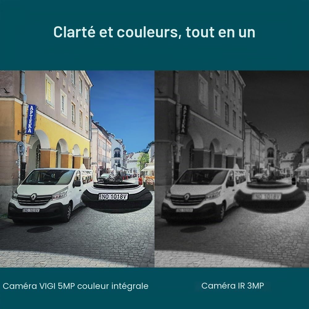 TP-Link VIGI C250 Caméra de Surveillance Dôme, Caméra de sécurité IP Intérieure et extérieure 2880 x 1620 Pixels Plafond