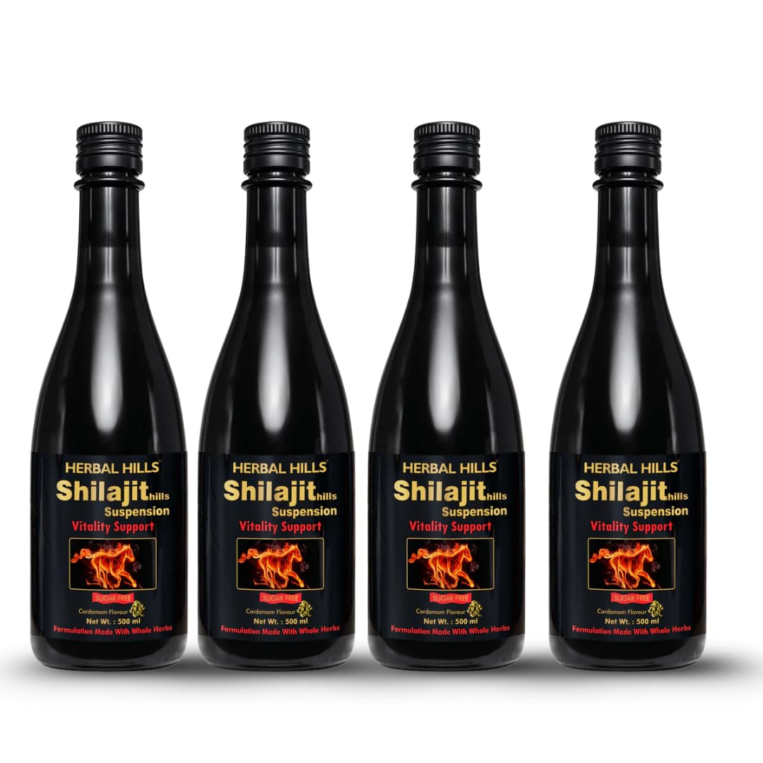 Herbal Hills Shilajit Suspension (500 ML PACK OF 4)-picture-34