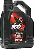 Amazon.com: MOTUL 300V Synthetic 15W50 Motor Oil 4L 104129