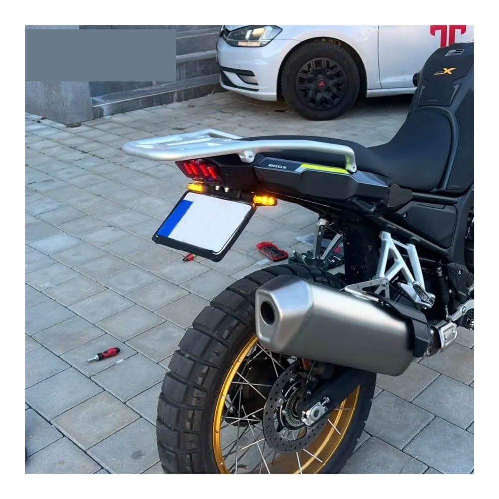 Soporte De Matrícula para KOVE 800 X Pro 800X Rally Adventure 2024-2026, Kit Eliminador Trasero