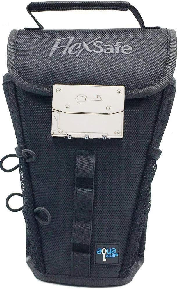 Anti-Theft Portable Safe. FlexSafe by AquaVault (Beach Chair Lockbox & Packable Travel Vault)