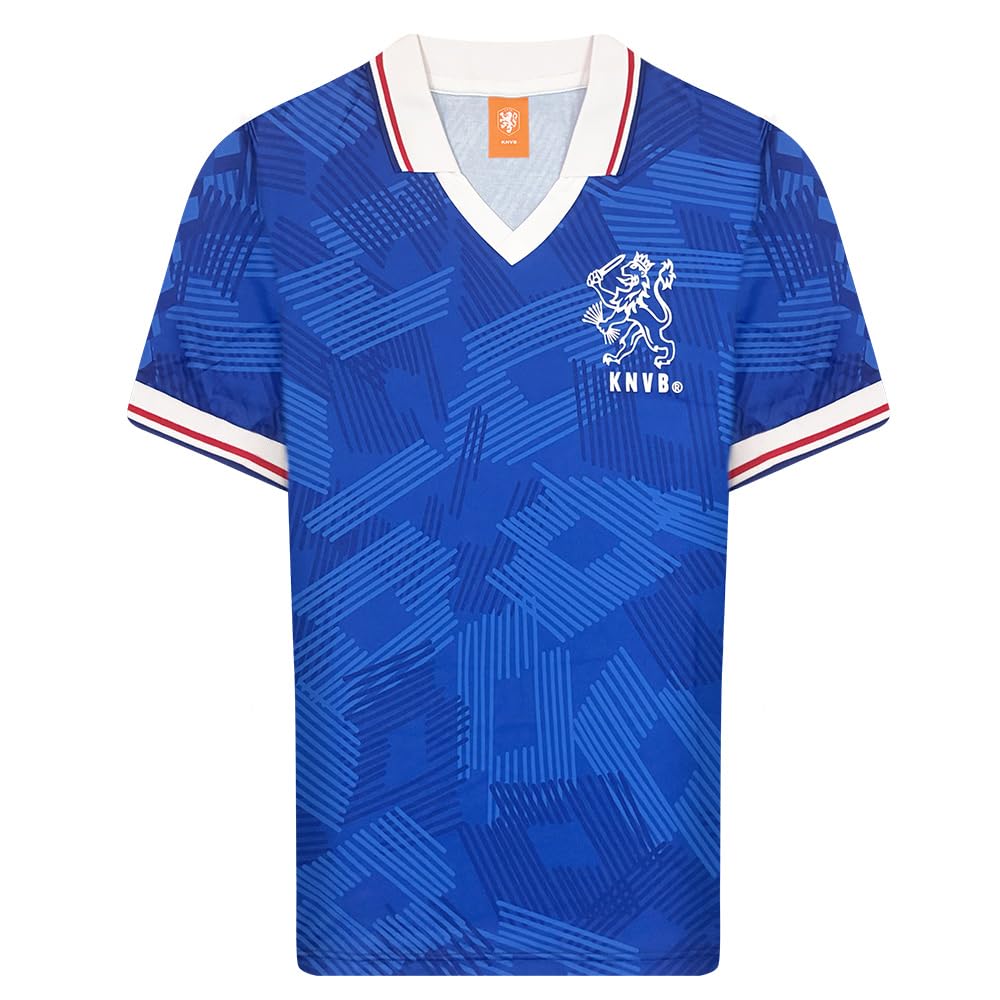 Score Draw Netherlands 1992 European Championship Third Shirt Blue X-Large Polyester