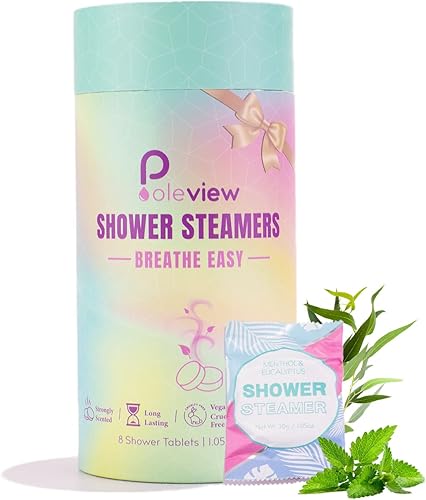 Miniatura 1 de Vaporizadores de ducha para aromaterapia, 8 paquetes de lavanda, paquete individual, bombas de baño de ducha de lavanda con aceites esenciales para