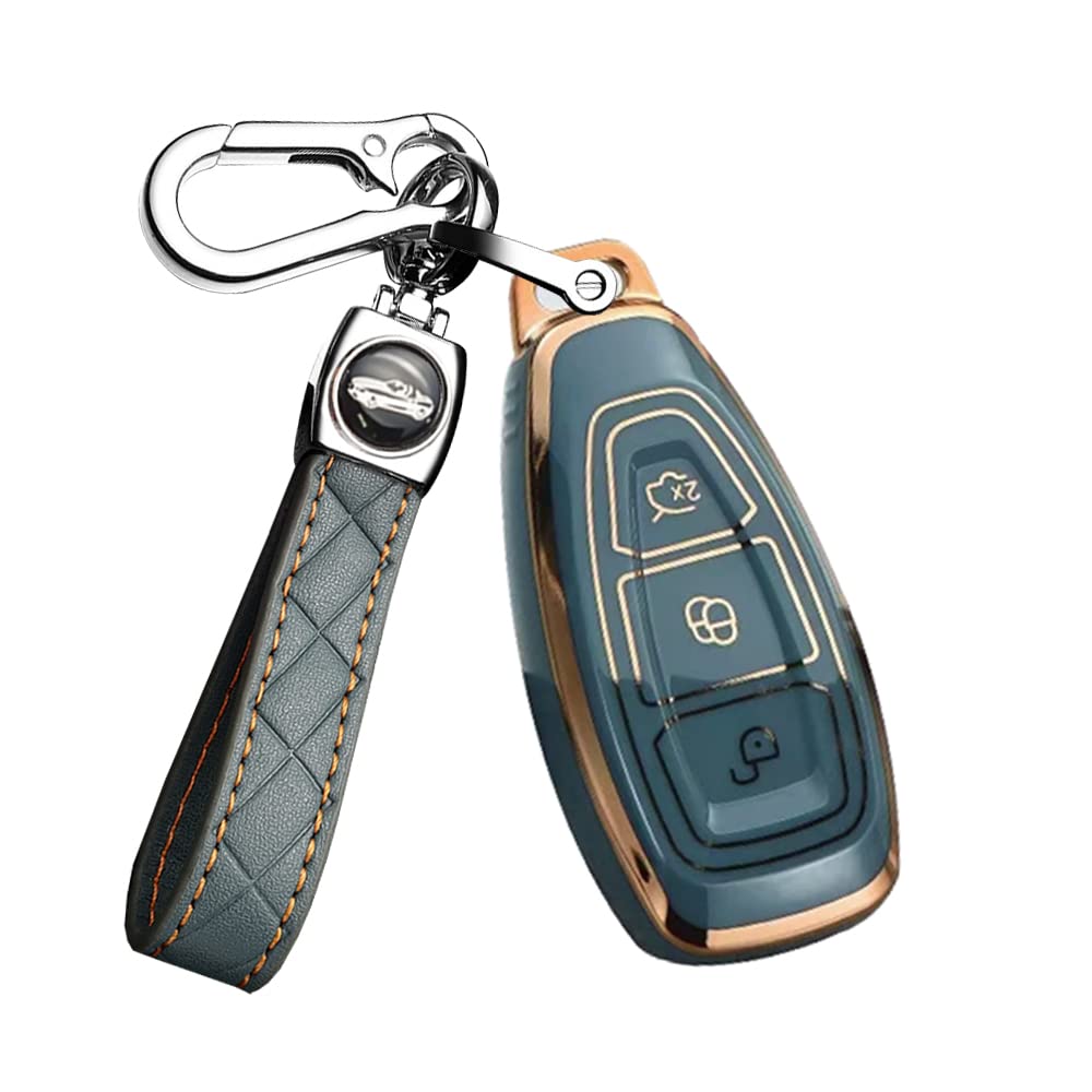 Coque TPU Transparente Pour Clé Voiture – Protection 3 Boutons - 8