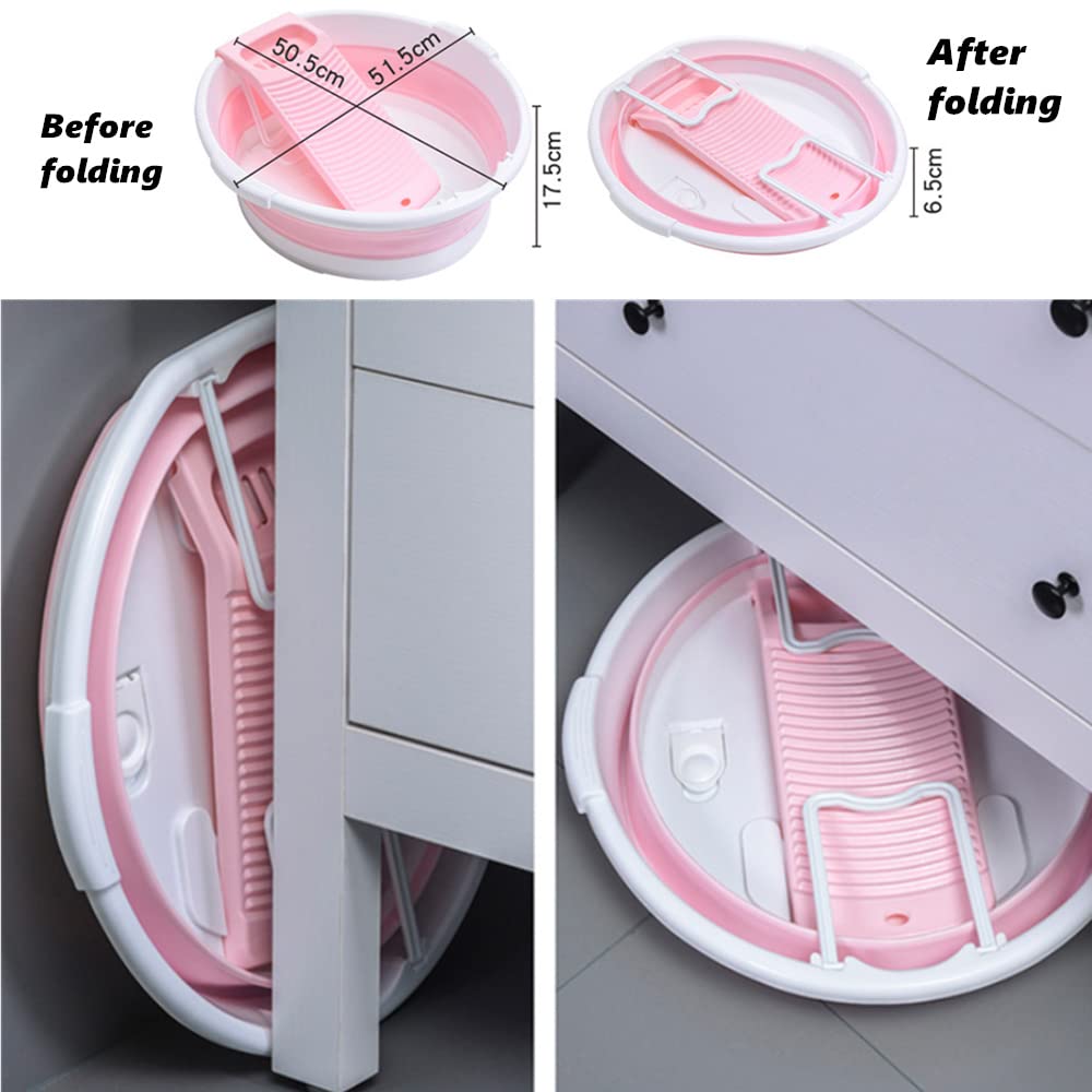 Amazon.com: Fold Washboard Basin for Hand Washing Clothes