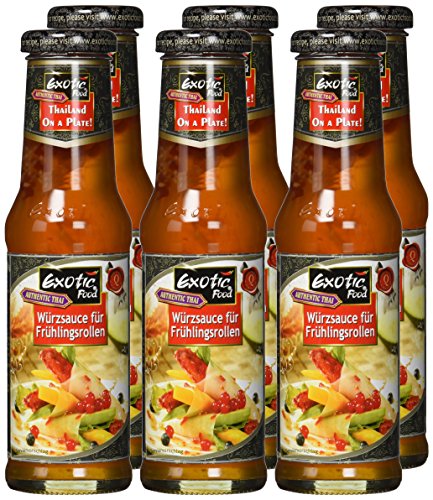 Exotic Food Sauce für Frühlingsrollen, 6er Pack (6 x 250 g)