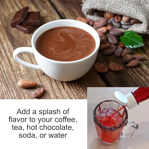 Miniatura 8 de Time for Treats Paquete de 3 jarabes con sabor a lima Tropical Punch Sandía VKP1107 16 onzas