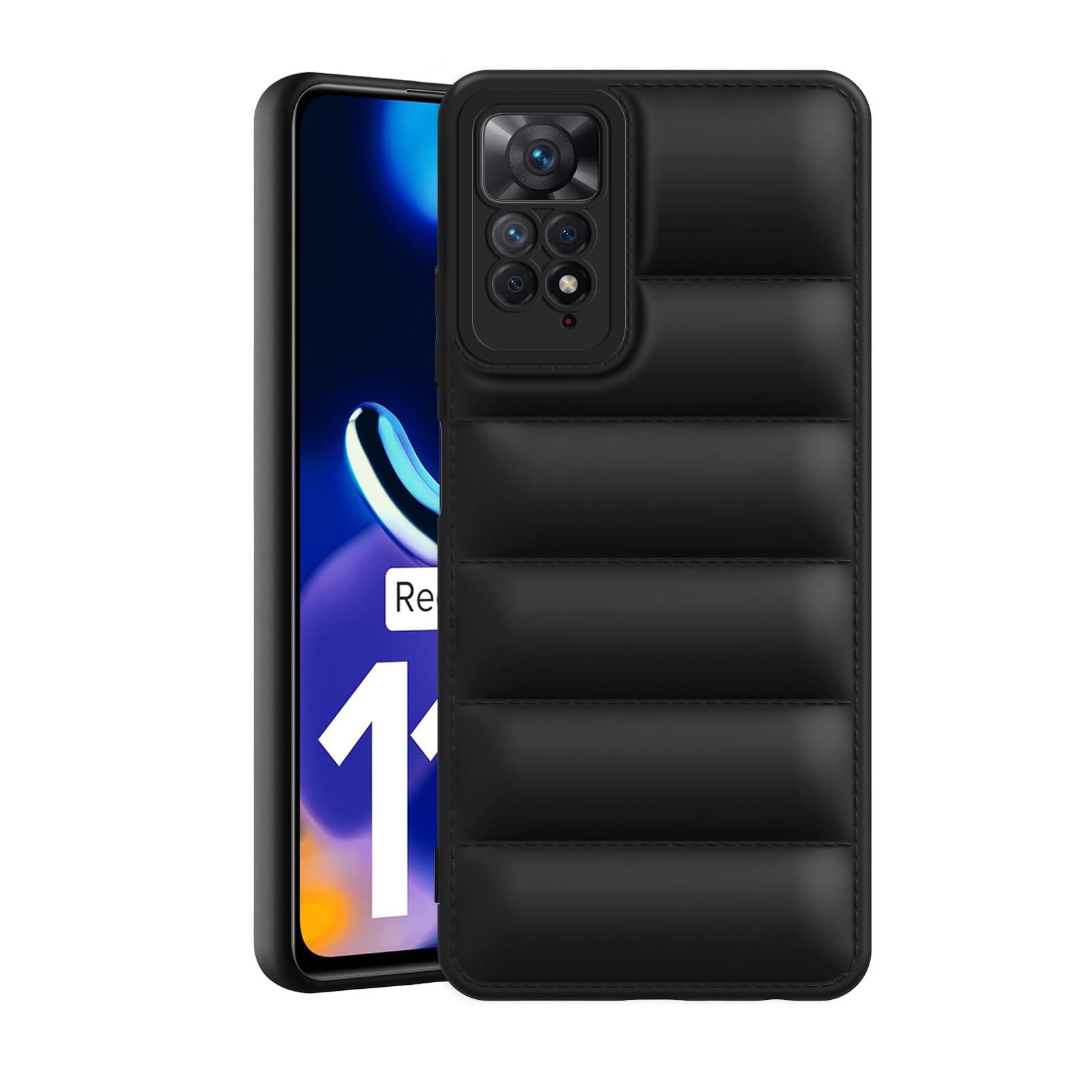 Amazon Brand - Solimo Basic Case for redmi Note 11 pro 5g (Rubber_Black) (B0CV55LB34) Amazon Price History, Amazon Price Tracker
