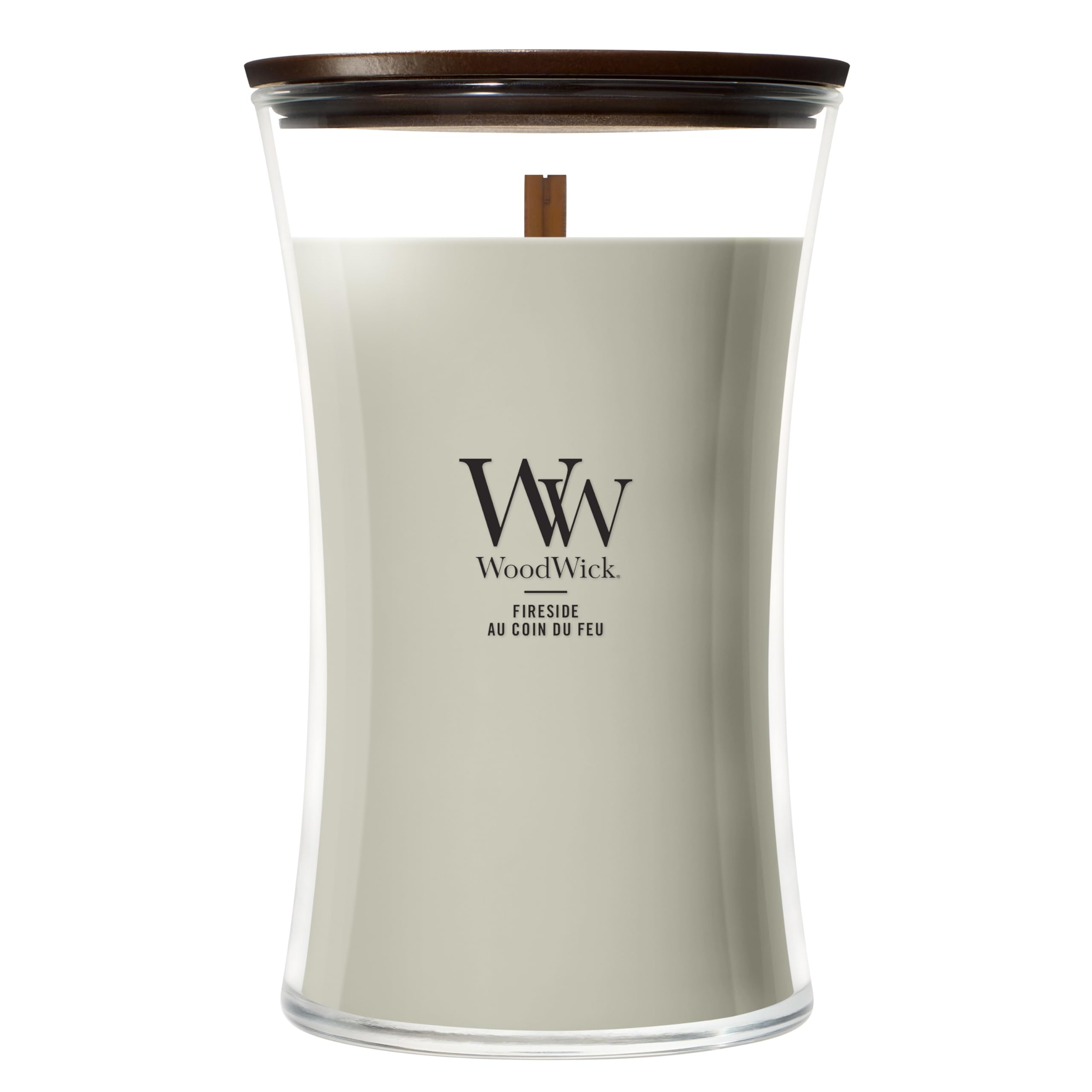 Woodwick Fireside Świeca Zapachowa, L
