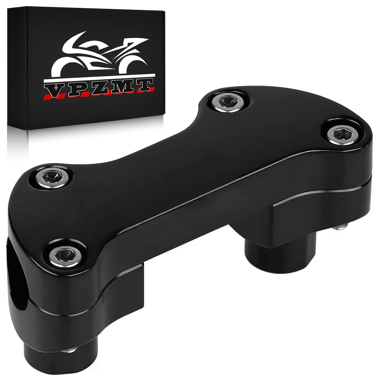 1.25” Handlebar Riser Top Clamp Kit 1.5" Tall for Harley Touring