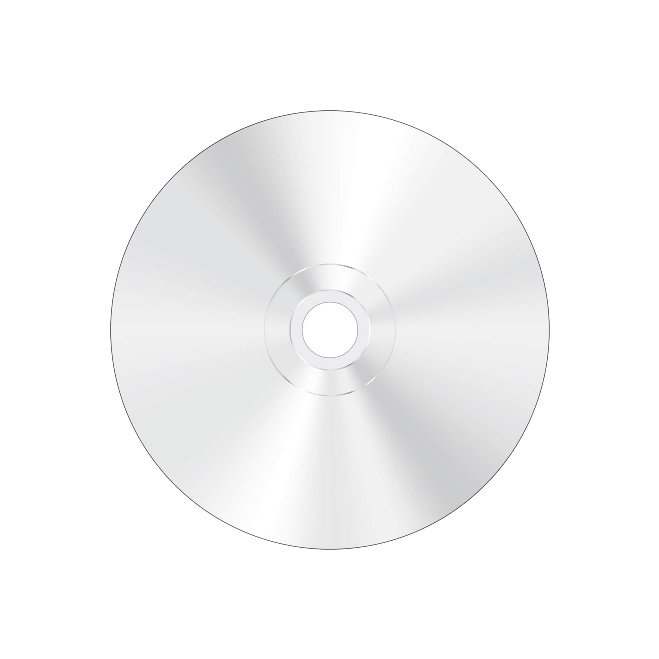Professional Line CD-R 700 Mb|80 min 52-krotna prędkość zapisu, możliwość drukowania na całej powierzchni (drukarka atramentowa), srebrny, w pełni metalizowana, srebrna strona do pisania, 100 Cake Box