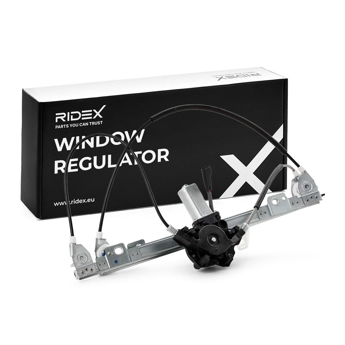 RIDEX 1561W0116 Alzacristallo elettrico anteriore Sinistra con motore elettrico Compatibilità con FORD Fiesta Mk5 Hatchback JH1, JD1, JH3, JD3