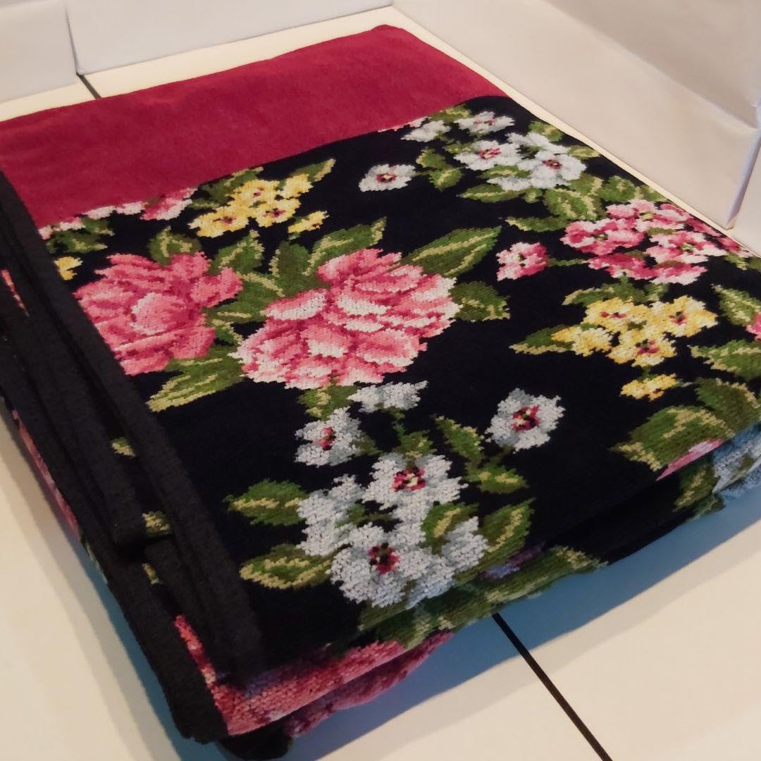 フェイラー 新品 マルチカバー 大判 ブランケット 150×250cm 赤 希少