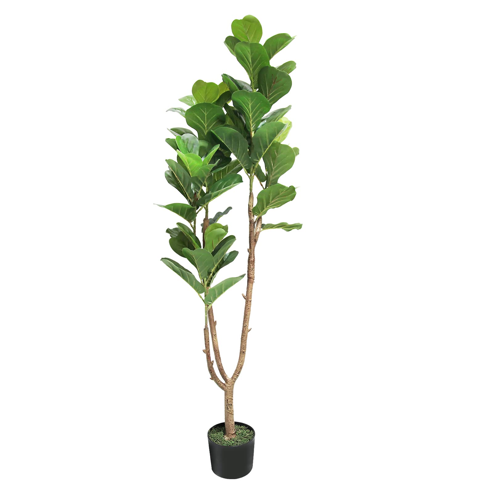 Innoasis Artificial Fiddle Leaf Fig Tree 5FT Tall Fake Plant Faux