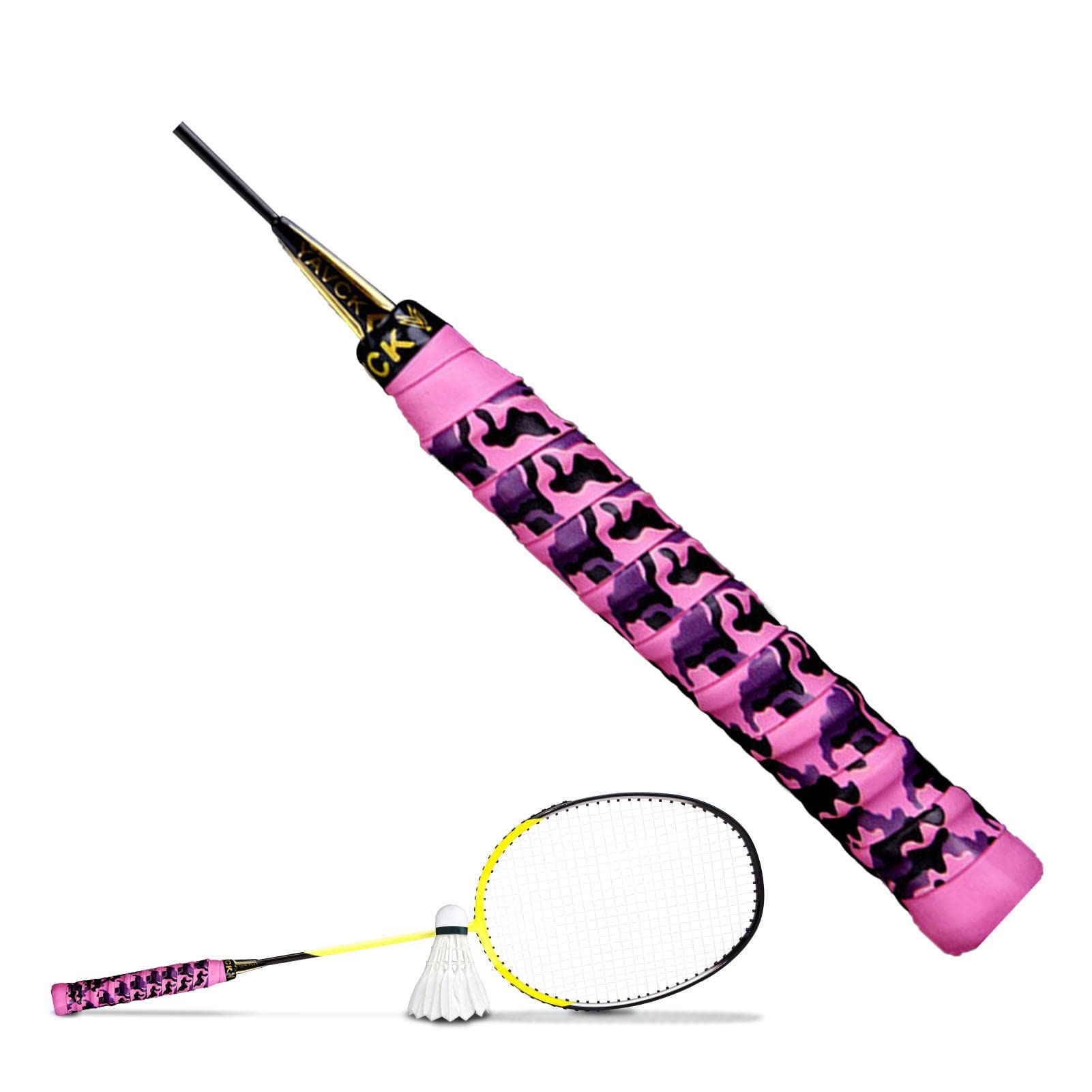 Poignée Antidérapante Tennis/Badminton – PU Absorbant, Respirant, 1 Pièce – Rouge, Noir, Bleu, Jaune, Violet – Pour Raquettes