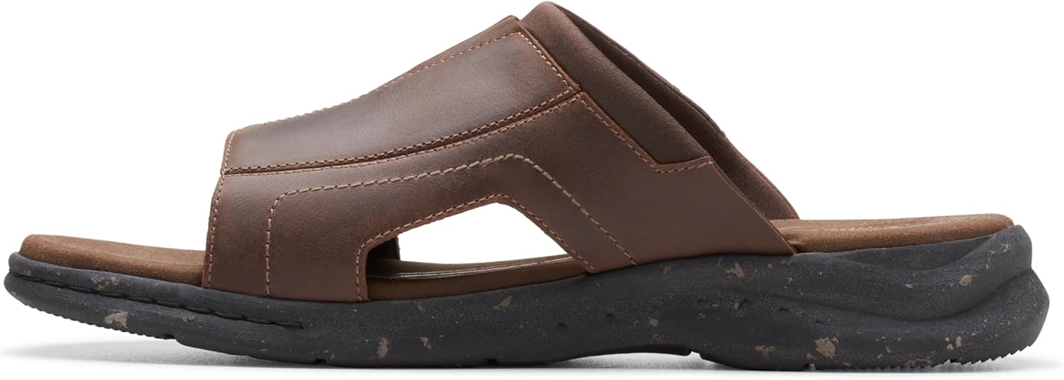 新発売[Clarks] スライドサンダル Walkford Band 安全靴 ファスナー