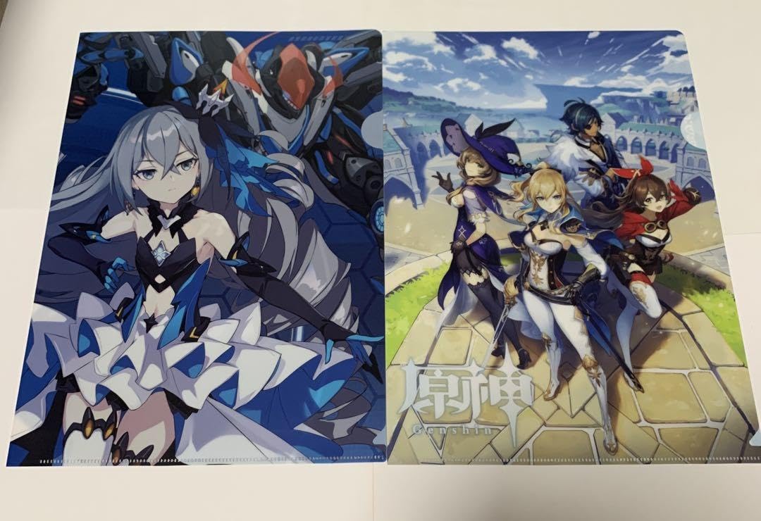 Amazon.co.jp: 原神、崩壊3rd クリアファイル TGS2019 : おもちゃ