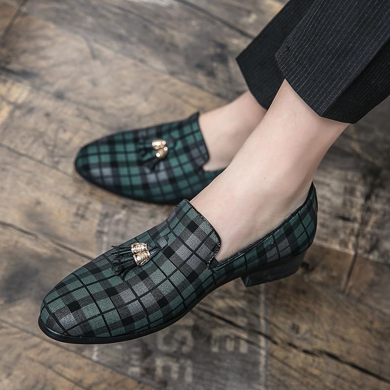 Men's Formal Loafers, Slip-in Classic Moccasin Loafers, Non-Slip and Abrasion Resistant, Casual, Party, Driving, Business2