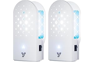 Electronic Flying Insect Trap 2 Pack - Top Rated Stink Bug Killer for Indoor Use