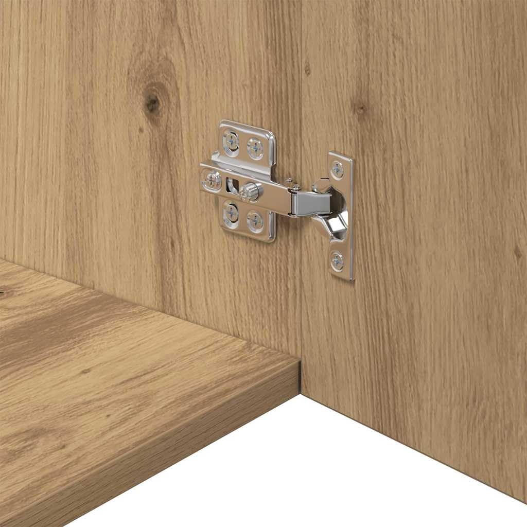 vidaXL Wandschrank Artisan-Eiche 80 x 42,5 x 40 cm Holzwerkstoff