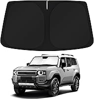 Vista 138 de KUST Parasol para parabrisas para BMW X1 F48 2016, 2017, 2018, 2019, 2020, 2021, 2022, accesorios de ajuste personalizado, parasol plegable