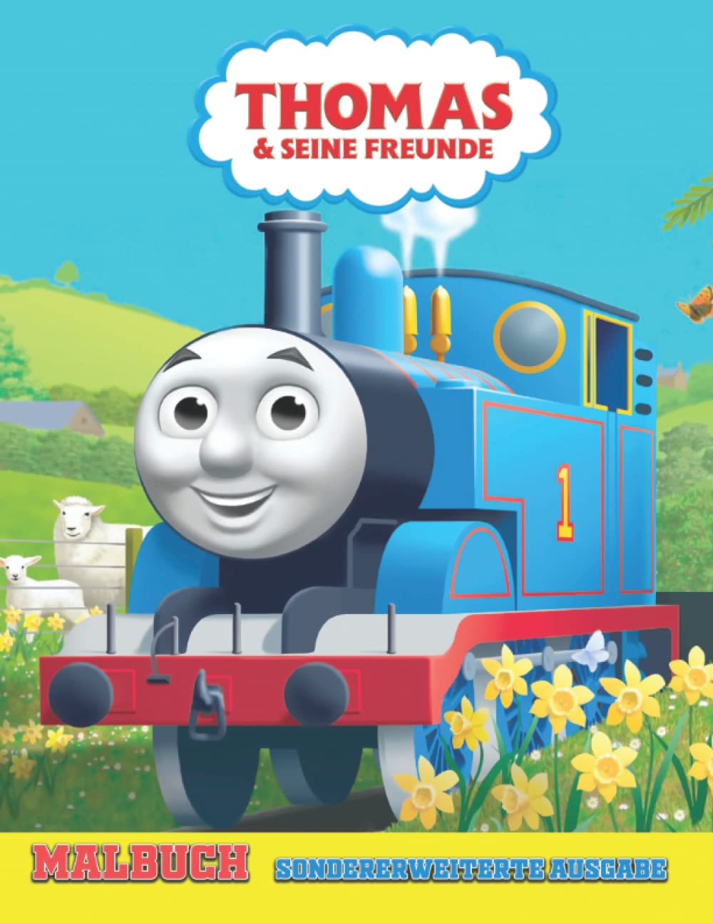 Malbuch Thomas & seine Freunde - SONDERERWEITERTE AUSGABE