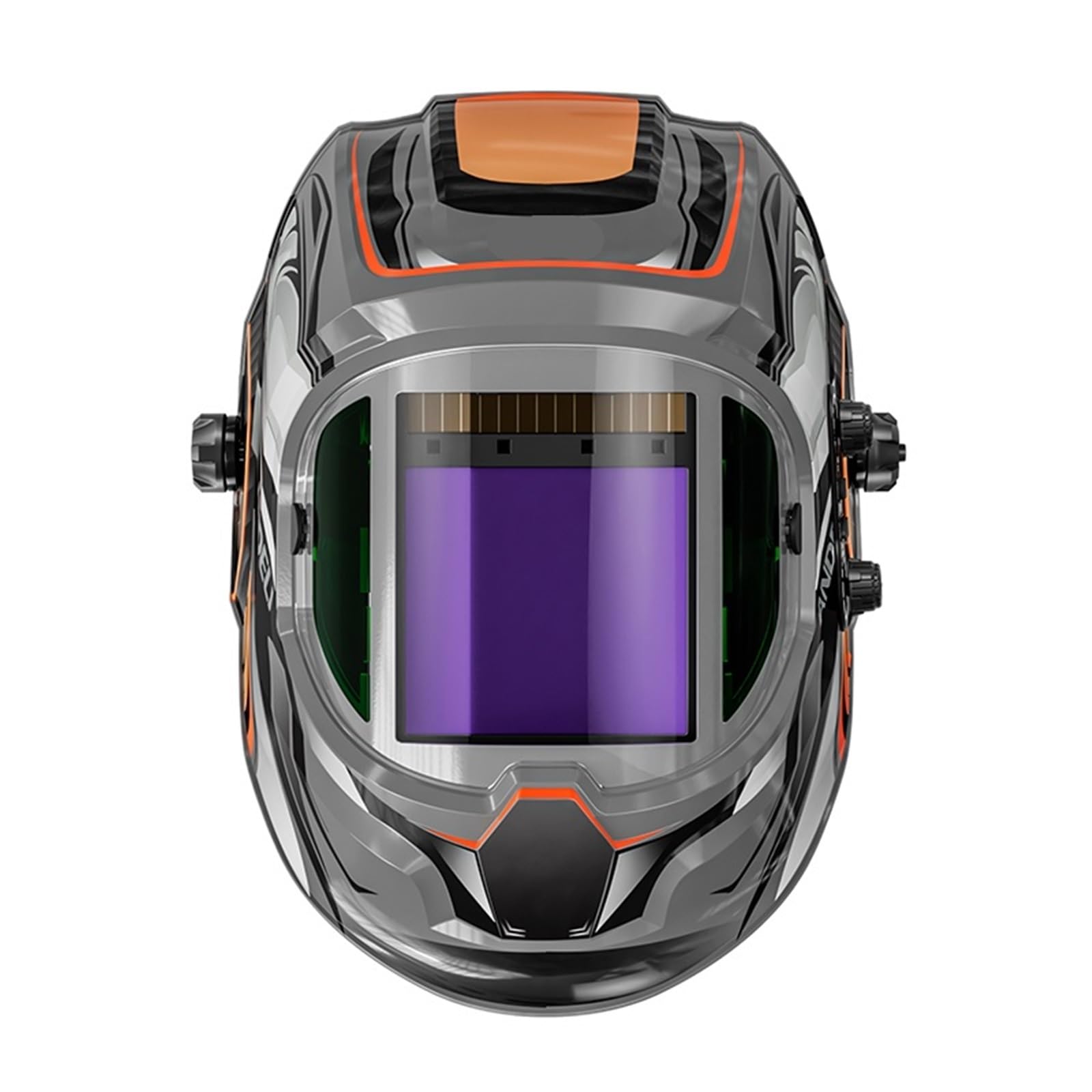Masque Soudure LéGer,Cagoule Soudures Casque de soudage à obscurcissement Automatique avec Vue latérale panoramique 180°, Grand Champ Vision, Vraies Couleurs, Masque énergie Solaire