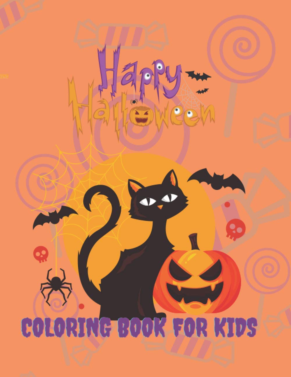 Happy Halloween: Coloring Book for Kids (CB)