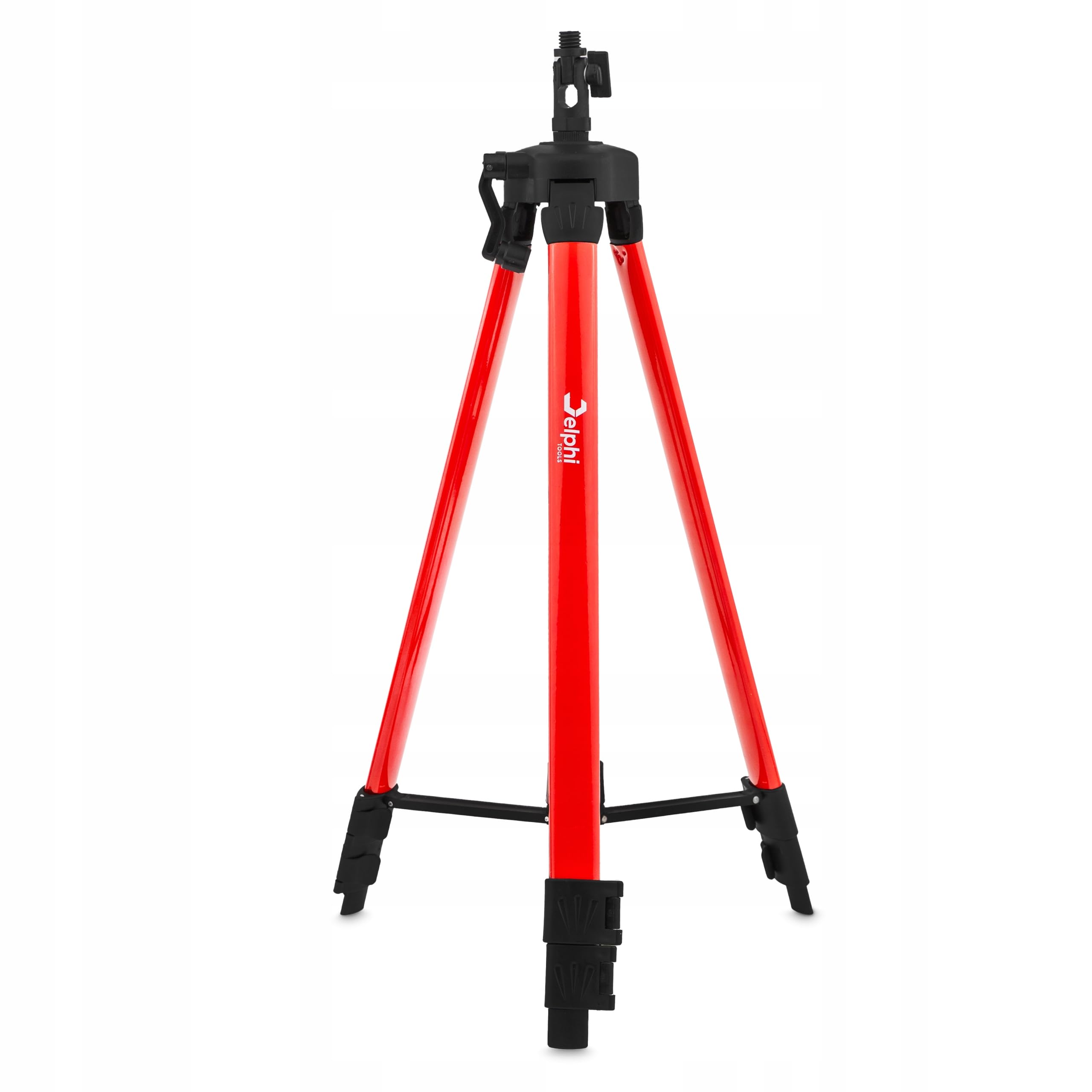 Delphi Trépied laser croix réglable 150 cm, filetage 5/8", trépied aluminium libellule intégrée, sac transport, robuste stable, inclinaison