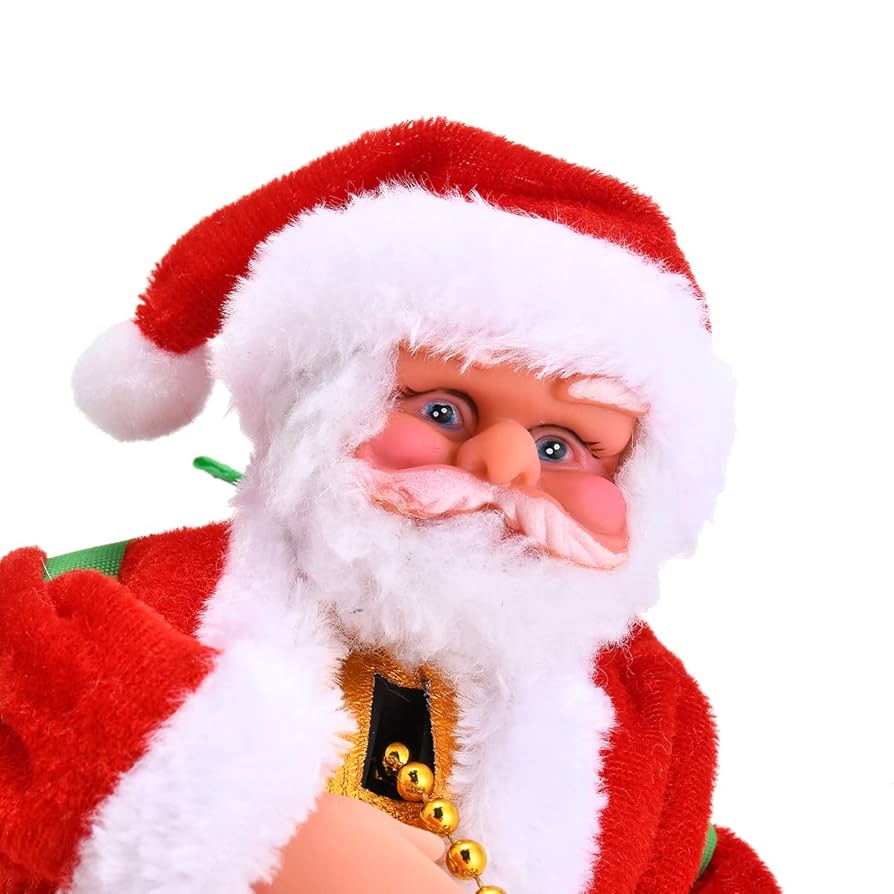 ジャンク　電動　80cm サンタクロース Amazon.co.jp: MOFGOE サックスミュージックサンタ、等身大電動