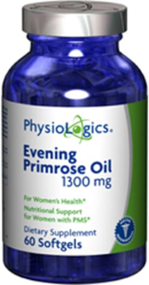 Physiologics - Evening Primrose Oil 1300 mg 60 Softgels [Health and Beauty]