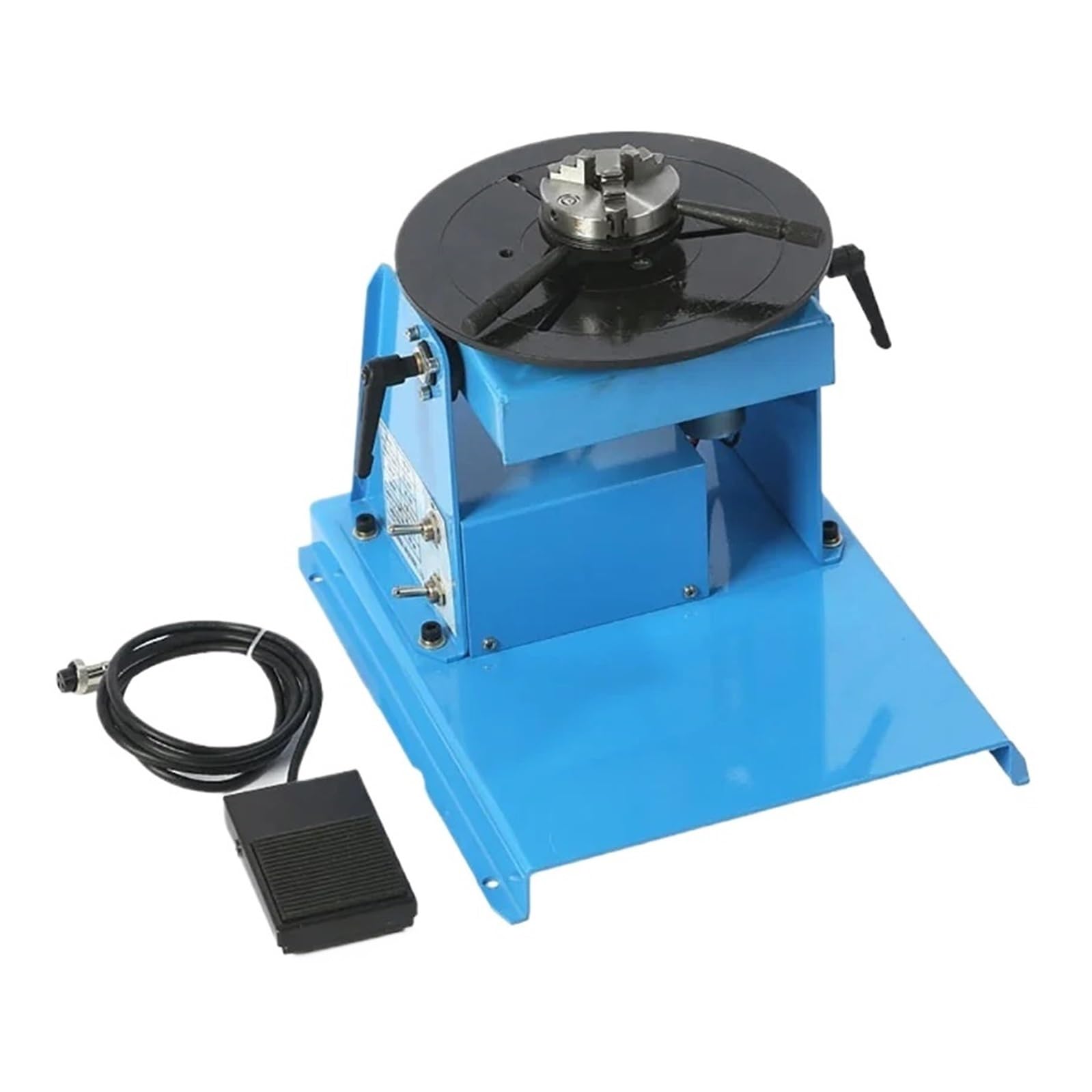 10KG Rotary Welding Positioner Turntable Table High Positioning Accuracy Suitable for Cutting, Grinding, Assembly Smooth Rotation