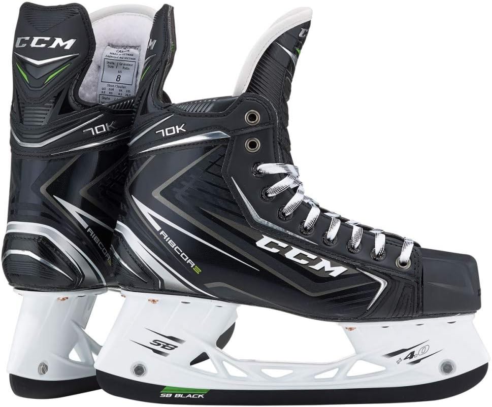 CCM Ribcore 70K Skate Men, Storlek7 = 42, widthD, Ice Skates Amazon