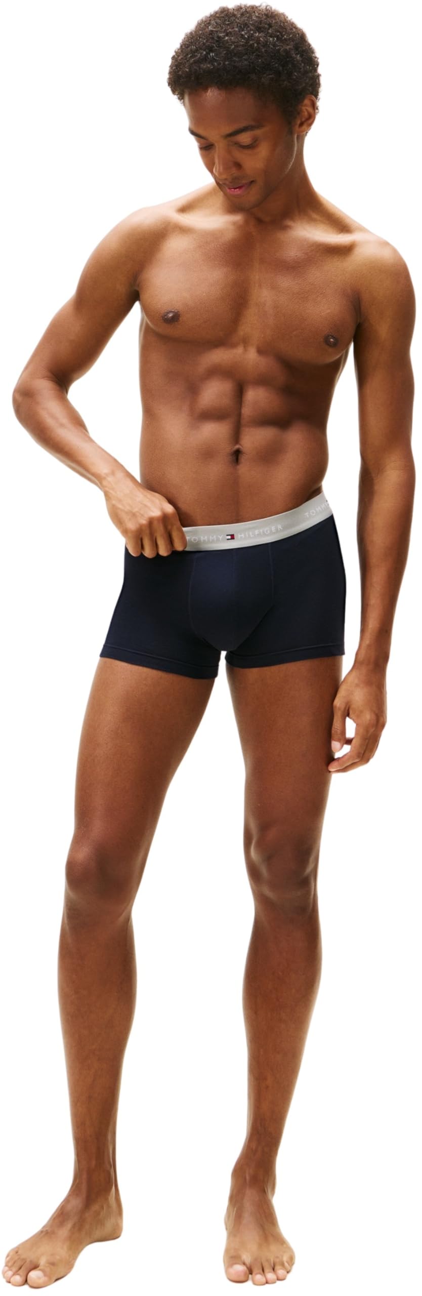 Tommy Hilfiger Uomo Pantaloncini Boxer Confezione da 5 in Cotone