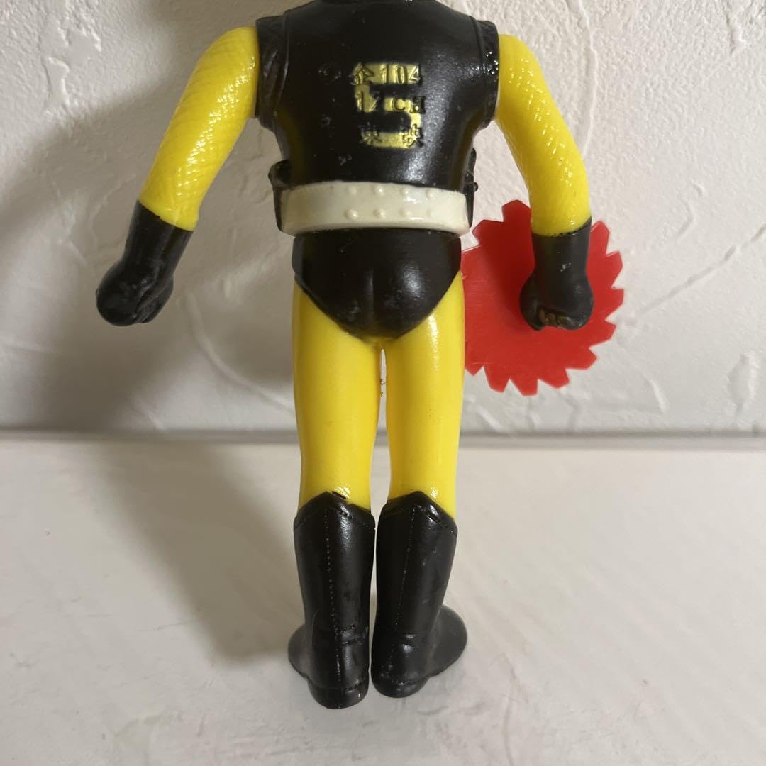 Amazon.co.jp: 忍者キャプター 金忍 ミニソフビ レトロ 当時物 : おもちゃ