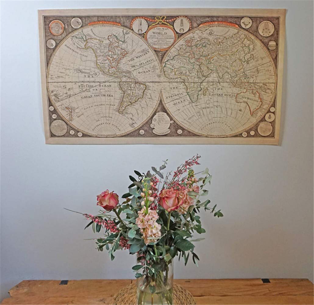 Number Zestawy do DIY 5D Diamond Painting, Mapa Duży Obraz DIY 5D Diament Pełny Malarstwo Zestawy Kryształowe Rhinestone Haft Krzyż Dom Ściany Decor Okrągły Wiertło 80x220cm 32x88in