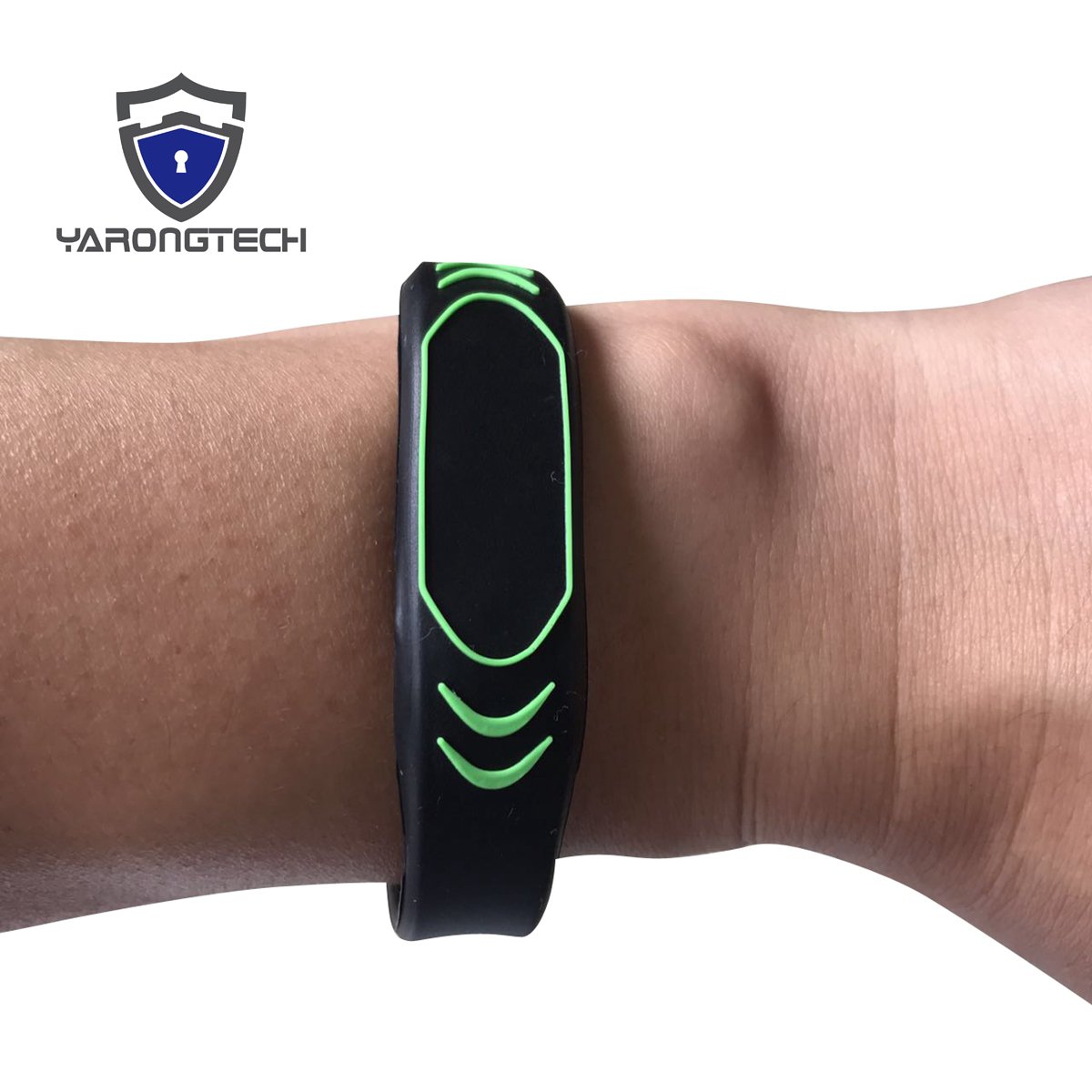 Lot De 10 Bracelets RFID Silicone – Puce M1 13,56MHz – Réglables, Étanches – Pour Contrôle D’Accès