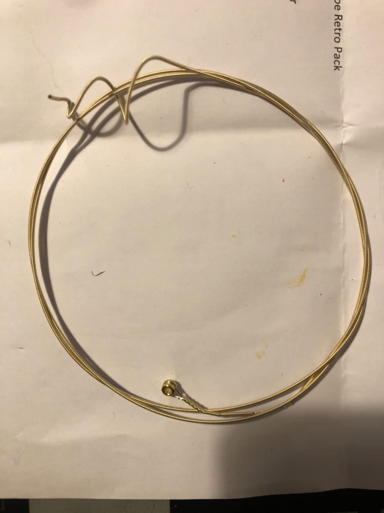 Elixir® Strings Acoustic 80/20 Bronze Single String with POLYWEB