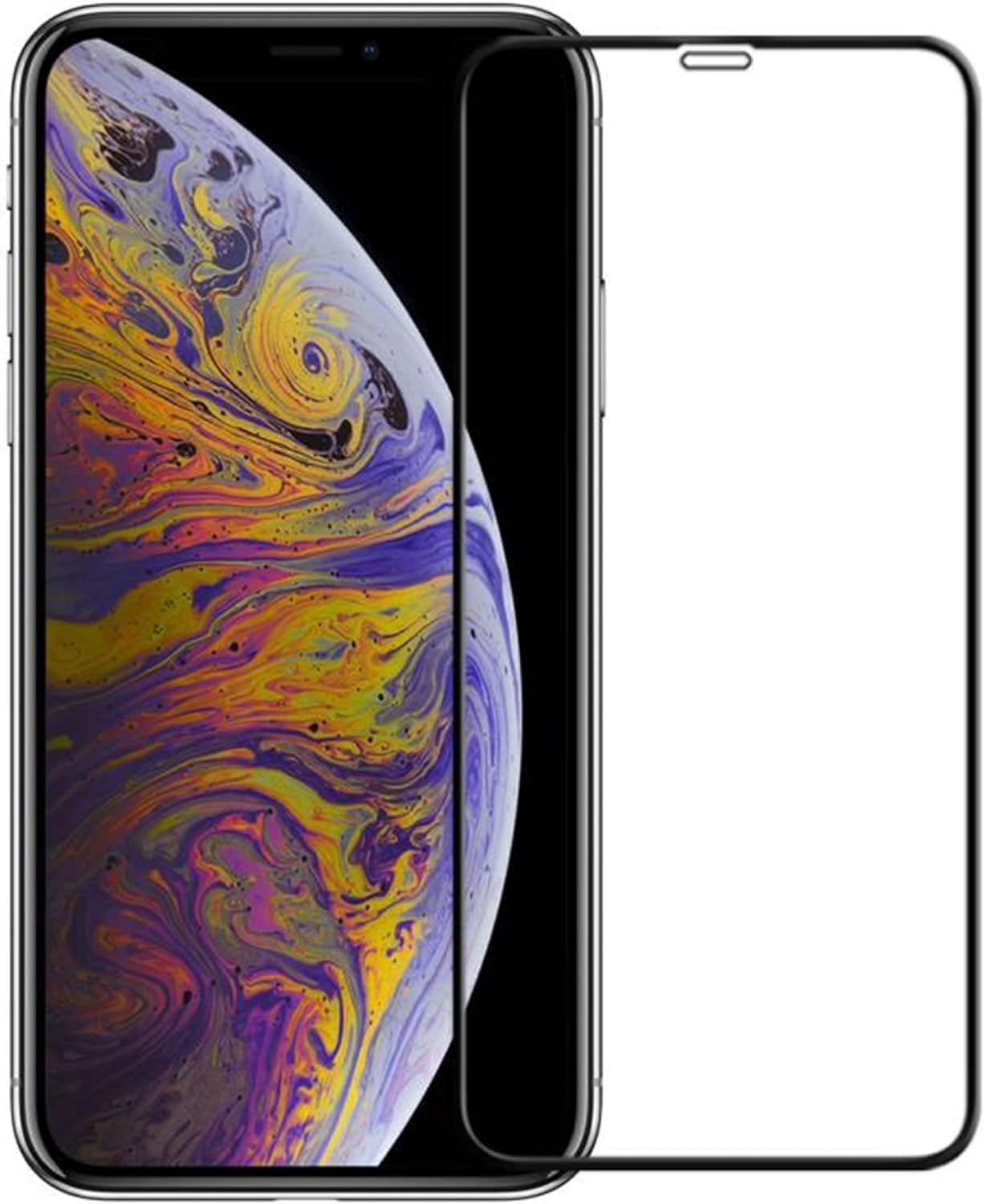 Movilear Protector de Pantalla Para Apple iPhone 13 Mini 5G, Premium Full Glue 3D Cristal Templado Transparente 9H Anti Arañazos de Cobertura Completa Anti Golpes Vidrio PT5D