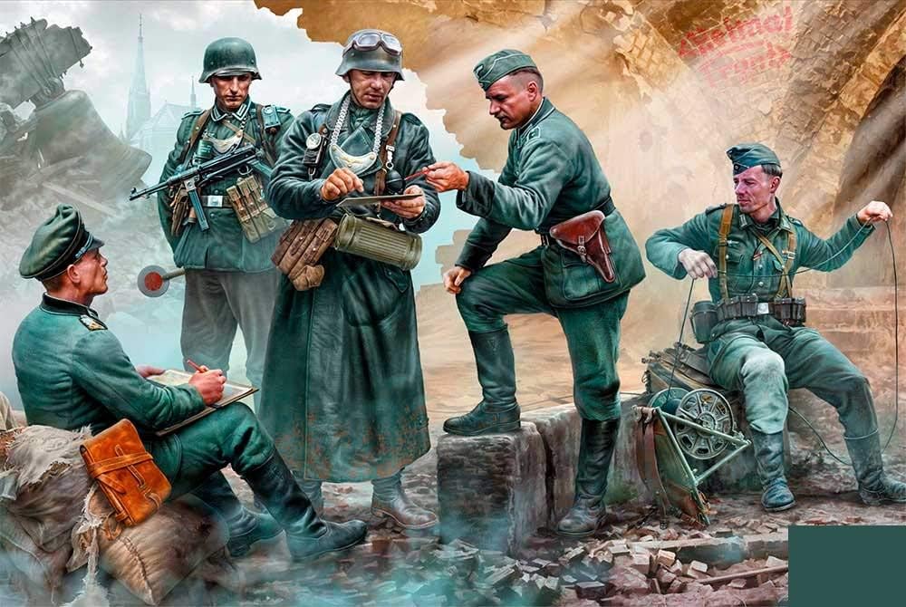 Masterbox Bundle LOT of German Military Men WWII ERA Series 3 Plastic Kits 1/35