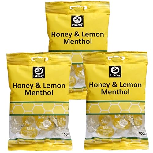 Fitzroy Honey & Lemon Sweets 3 x 100g