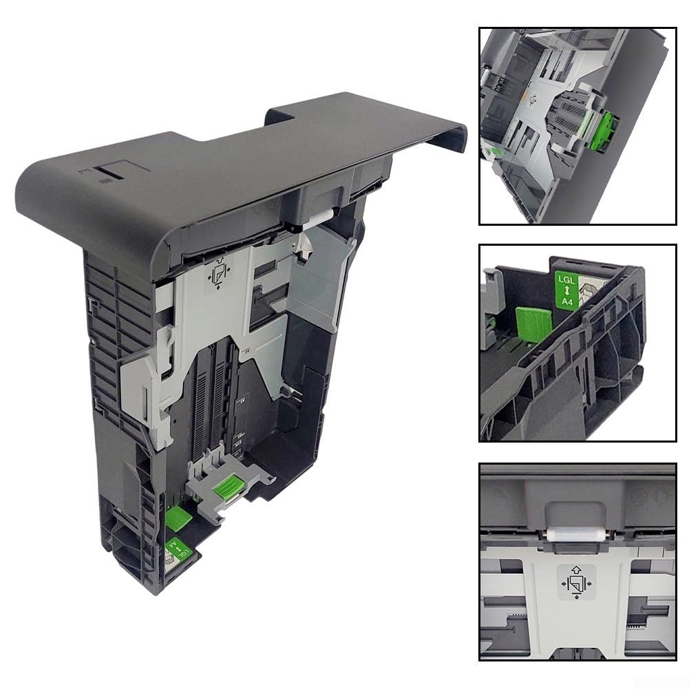 Vassoio carta stampante D00690001, capacità 520 fogli, HL-L6200DW, HL-L6300DW, MFC-L6700DW, MFC-L6800DW, ABS pezzo di ricambio per ufficio