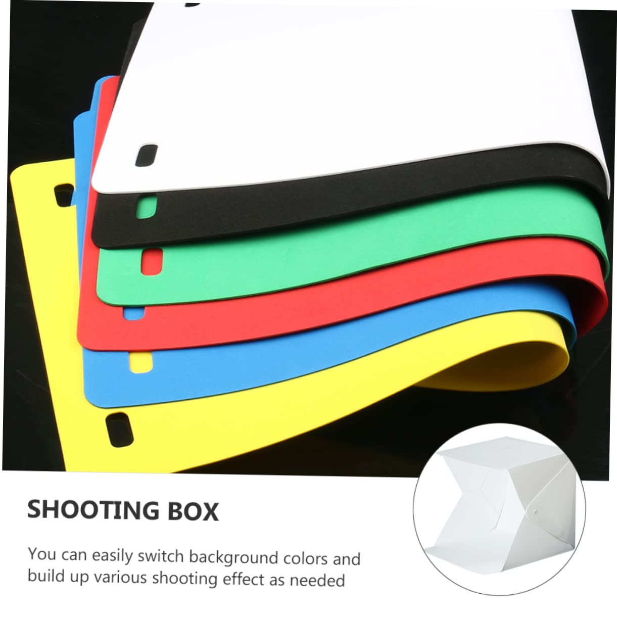 CIYODO 1 Set Folding Studio Mini Tent Photo Tent Light Tent Photography Tent Mini Products Studio Lighting Softbox Portable Tent Softbox Photo Portable Light for Photography Tents Eva