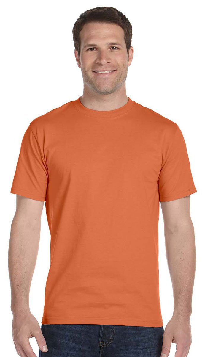Gildan Men's G2000 Ultra Cotton Adult T-Shirt, Texas Orange, Medium