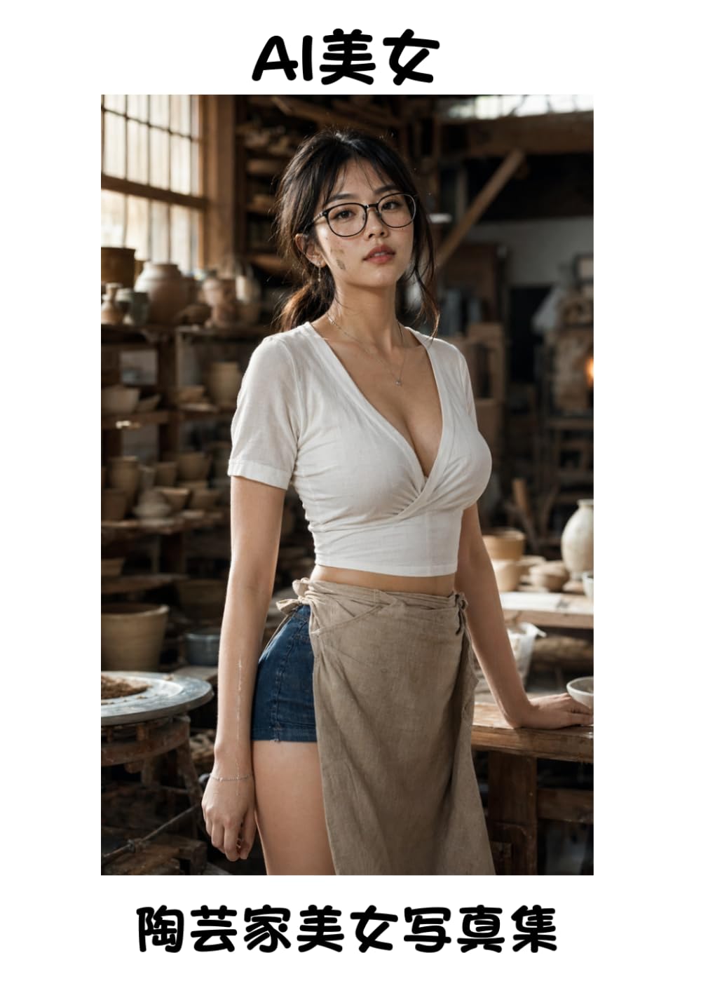 【AI美女】陶芸家の美女写真集