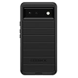 Defender Series Case for Google Pixel 6 (Only) - Case Only - Microbial Defense Protection - Non-Retail Packaging - Black