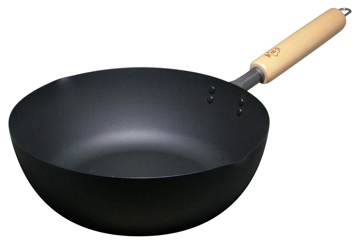 Amazon.com: Takumi MGIT24 Iron Frying Pan, 9.4 inches (24 cm