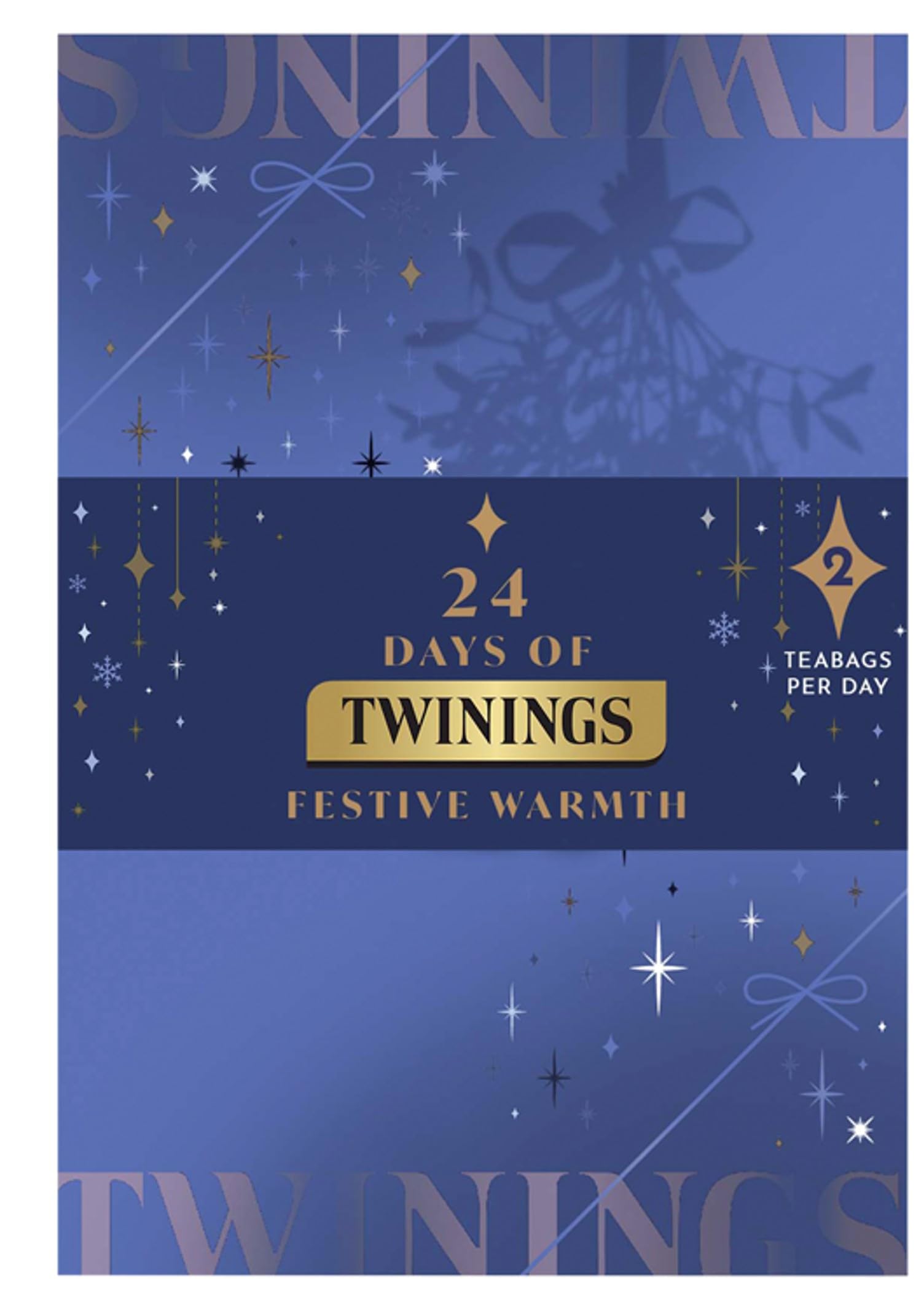 Twinings Luxury Advent Calendar 2025 Premium Tea Selection | 48 Tea bags | 48 Delightful Green & Herbal Infusion Tea Bags